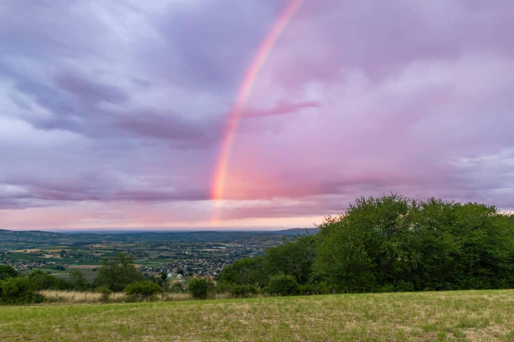 événement nature lyon - arc-en-ciel