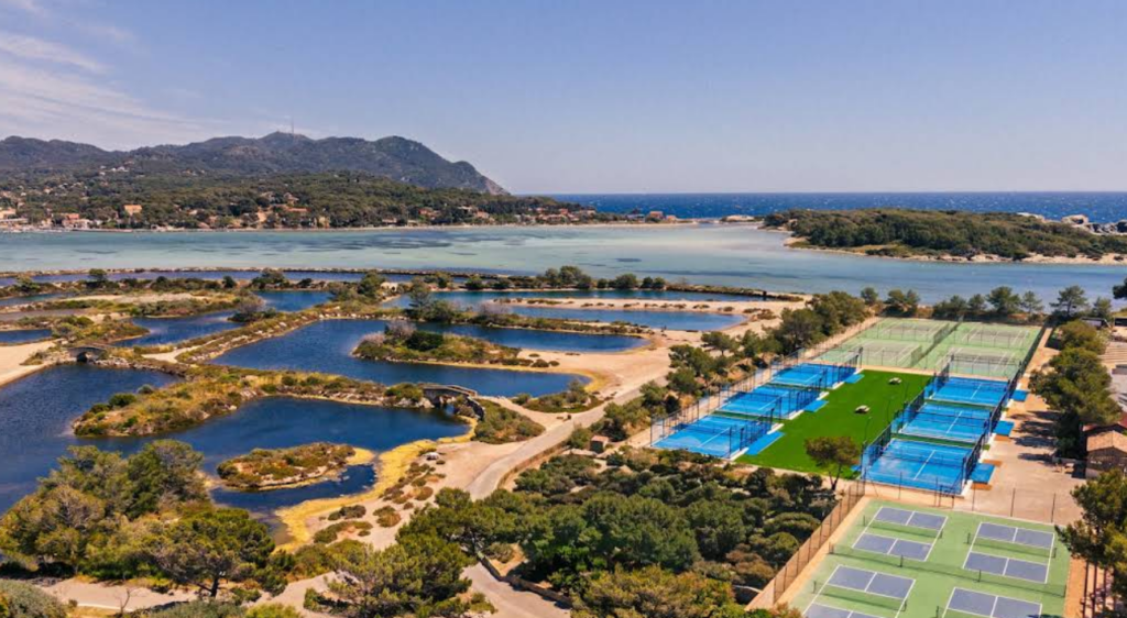 Pickleball in France - Les Embiez